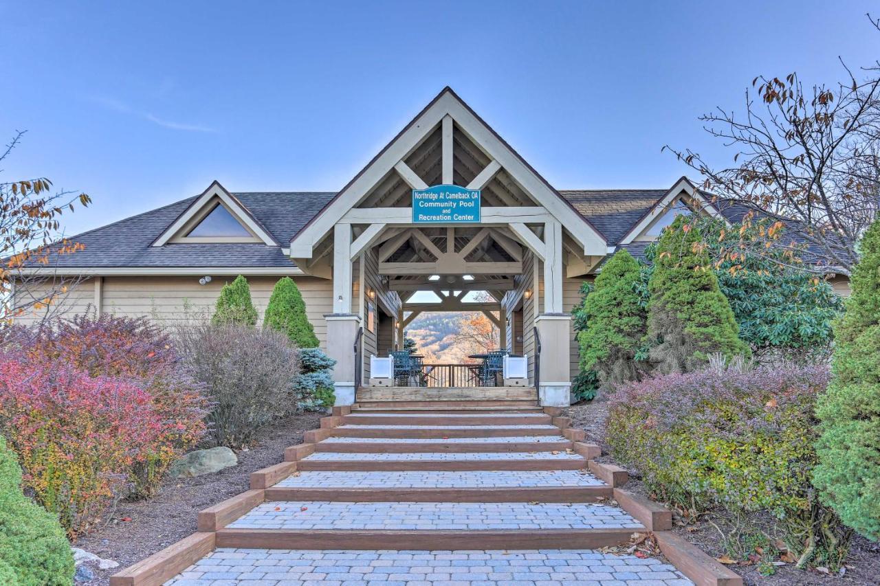 Pocono Retreat, 1 Mi To State Park And Ski Access! Tannersville Esterno foto